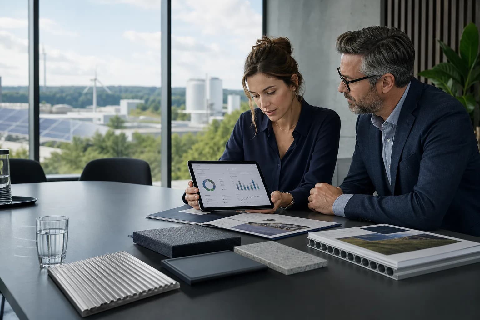 Prime contractor compliance packet and sourcing documents prepared for review